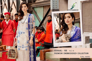 Juvi Fashion Eshaal vol 8 nx Pakistani Suits wholesaler