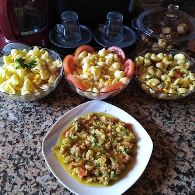 سلطة البادنجال المشوي الباردة