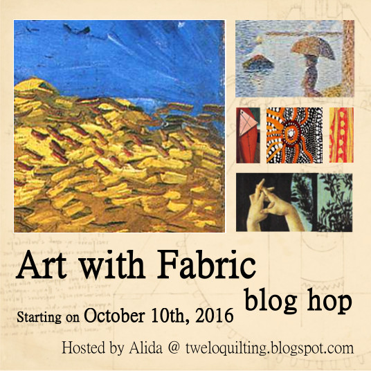 Art With Fabric Blog Hop