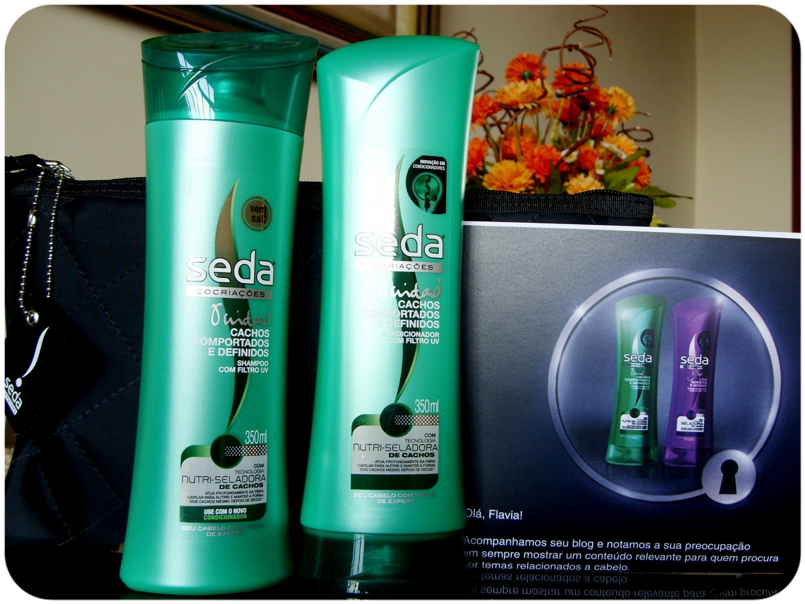 Shampoo e Condicionador Seda Cachos Comportados