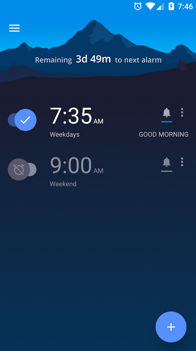 alarm clock pro avg android