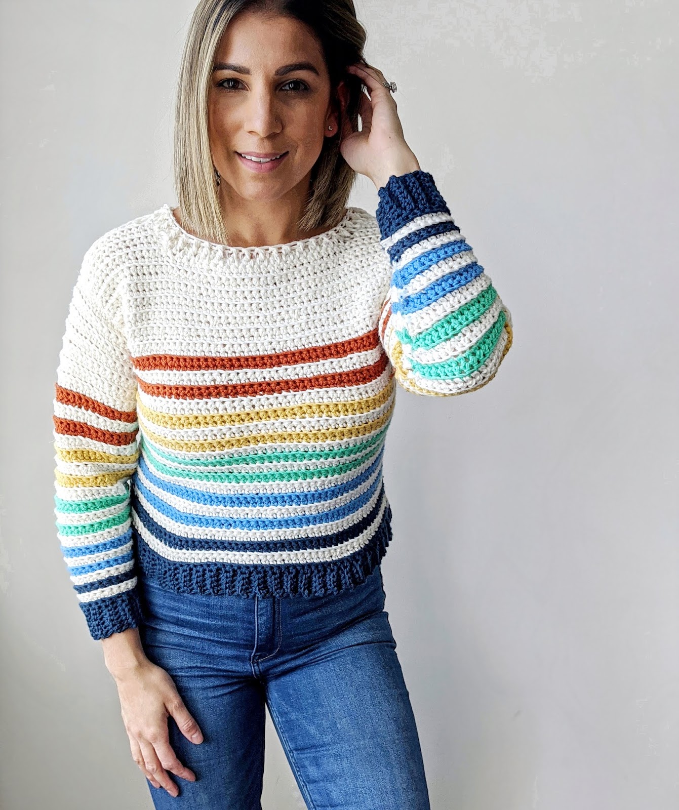 The Bright Side Sweater OTH Crochet Nook
