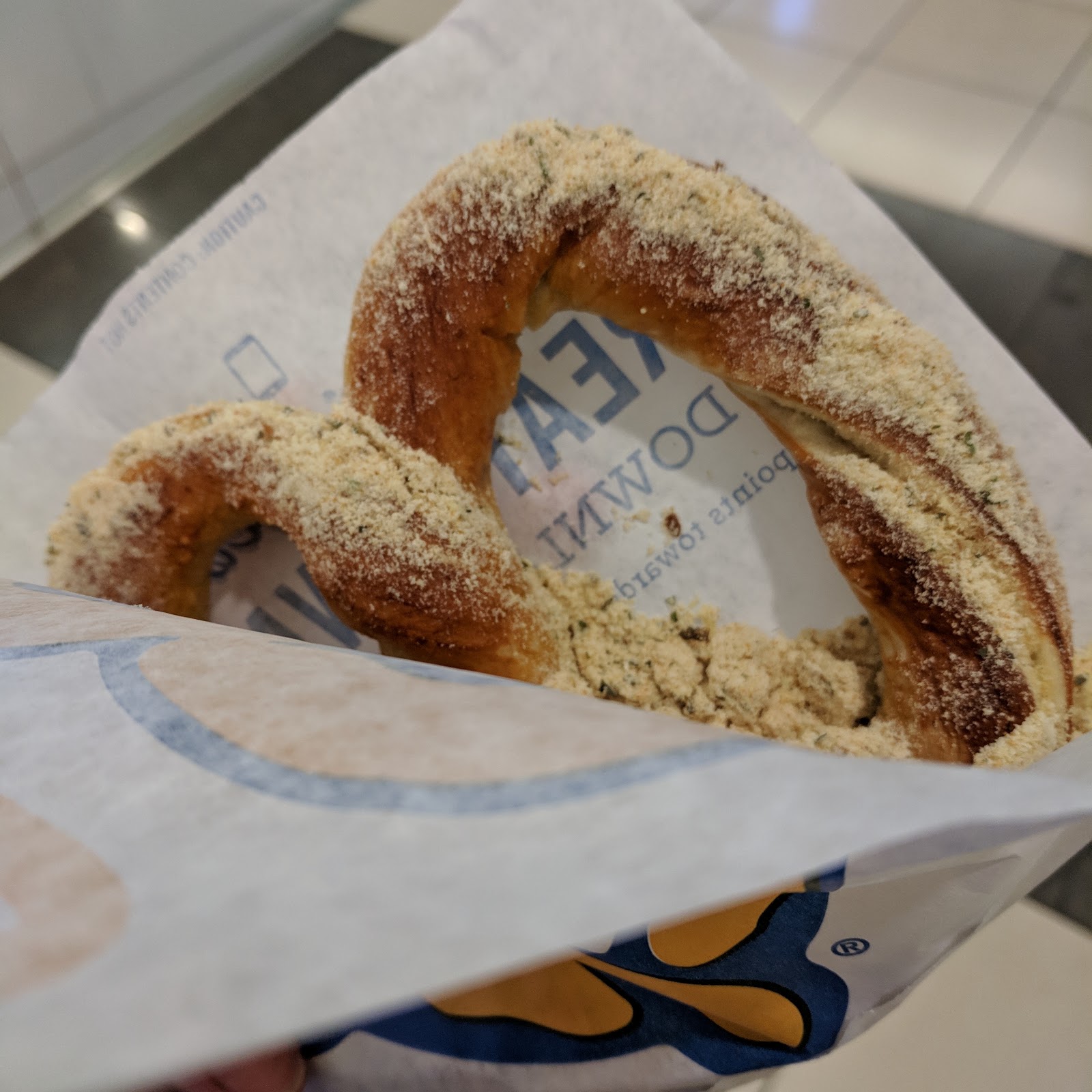 Auntie Anne's Pretzels Julie's Dining Club