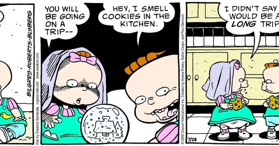 Nickalive Classic Rugrats Comic Strip For Tuesday July 28 2020 Nickrewind