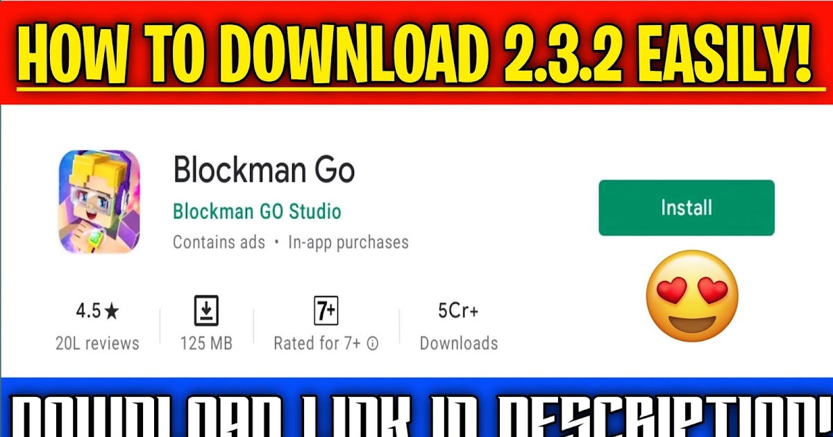 How to download blockman go new update 2.3.2 easily!