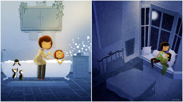 Σκίτσα αφιερωμένα στη μητέρα