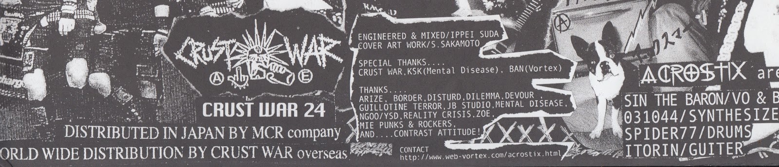 女性に人気! BATTLE OF DISARM vhs ビデオ crust crass