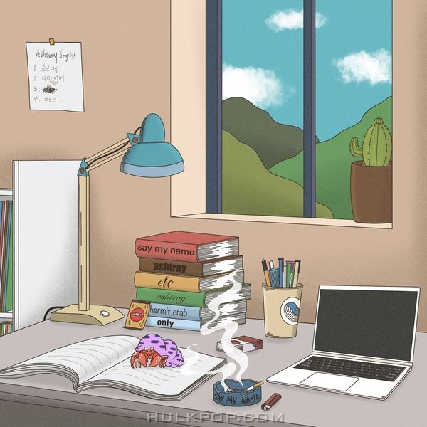 Ashtray – Hermit crab – Single