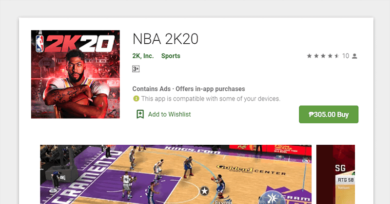 nba 2k21 google play