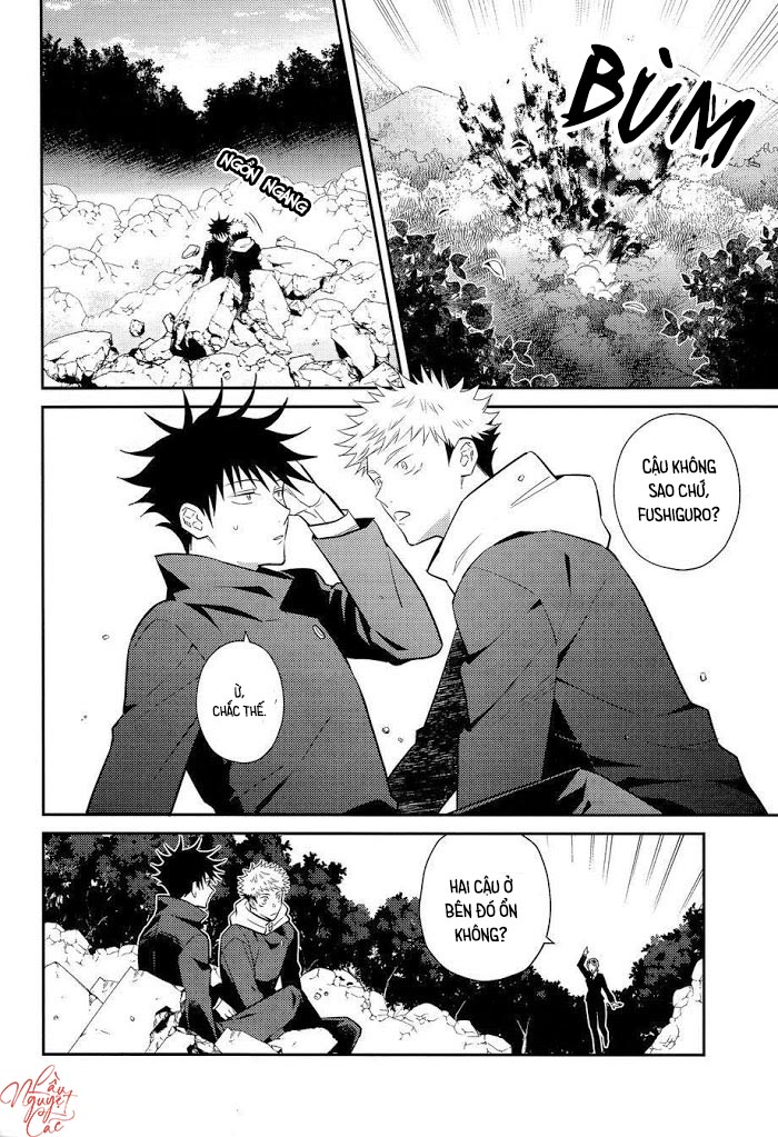 Đọc truyện Tuyển tập những bộ Yaoi Oneshot~~ - Chapter 2 - I’m in the middle of a mission but my classmates XXX is in full view - Jujutsu Kaisen dj