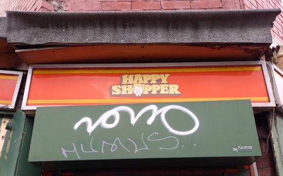 Happy Shopper on Sharrow Lane in Sheffield
