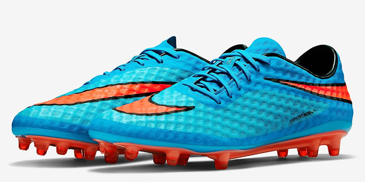 nike blue and orange hypervenom