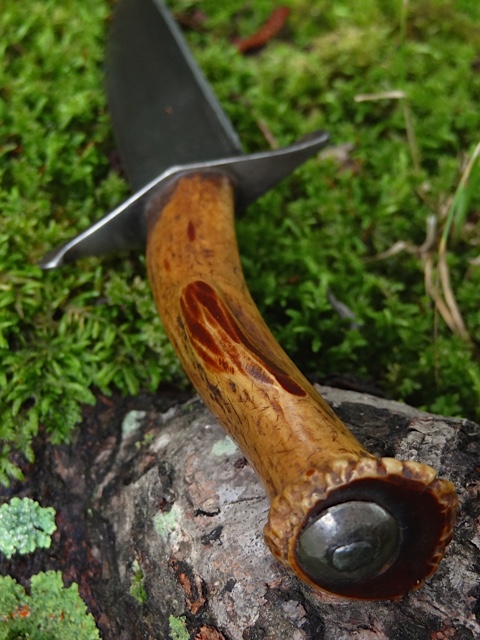 Contemporary Makers: Tim Ridge Knife with Guard from the Gary Ganas ...