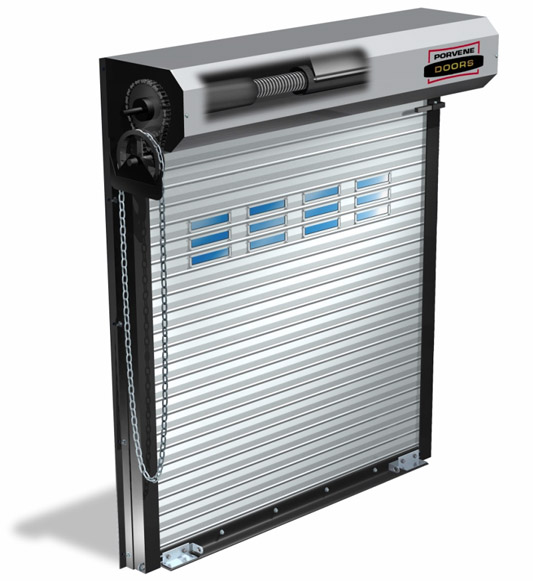 Porvene Model 600 RollUp Commercial Door Ramirez Custom Overhead Doors