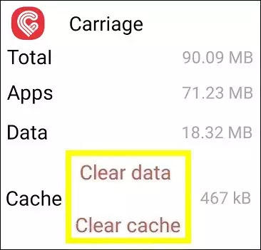 How to Fix Carriage Application Black Screen Problem Android & iOS