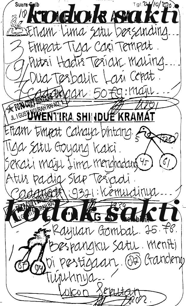 Kode Syair Kalong Singapura Sabtu 24 Oktober 2020 Kode Kalong