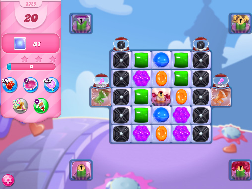 Candy Crush Saga level 3226 Candy Crush Saga level 3226