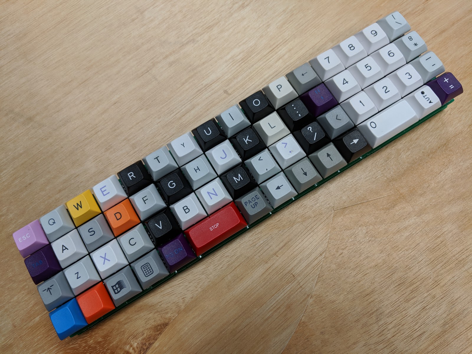 40% Keyboards: 4x4x4x4x4