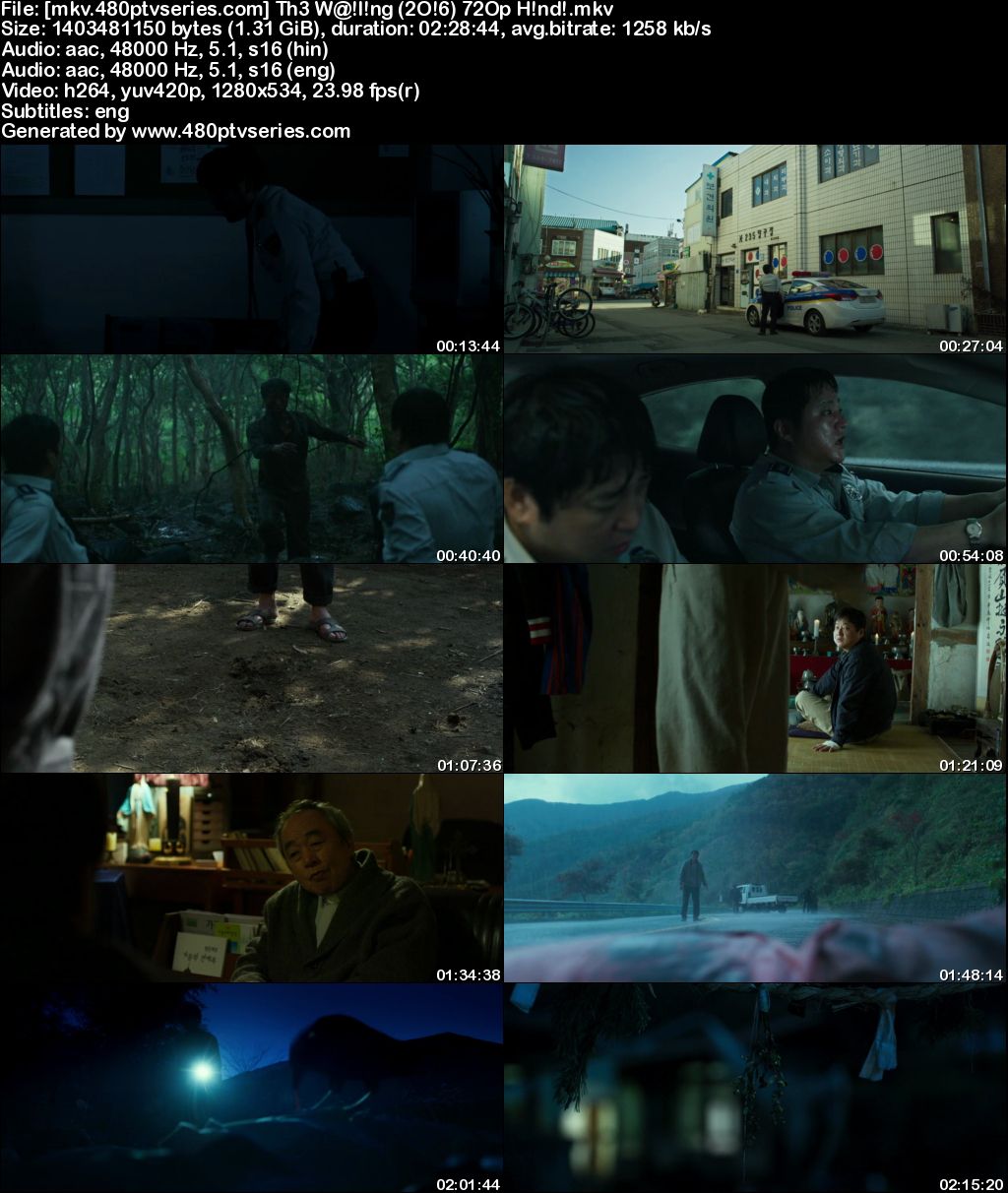 Watch Online Free The Wailing (2016) Full Hindi Dual Audio Movie Download 480p 720p Bluray
