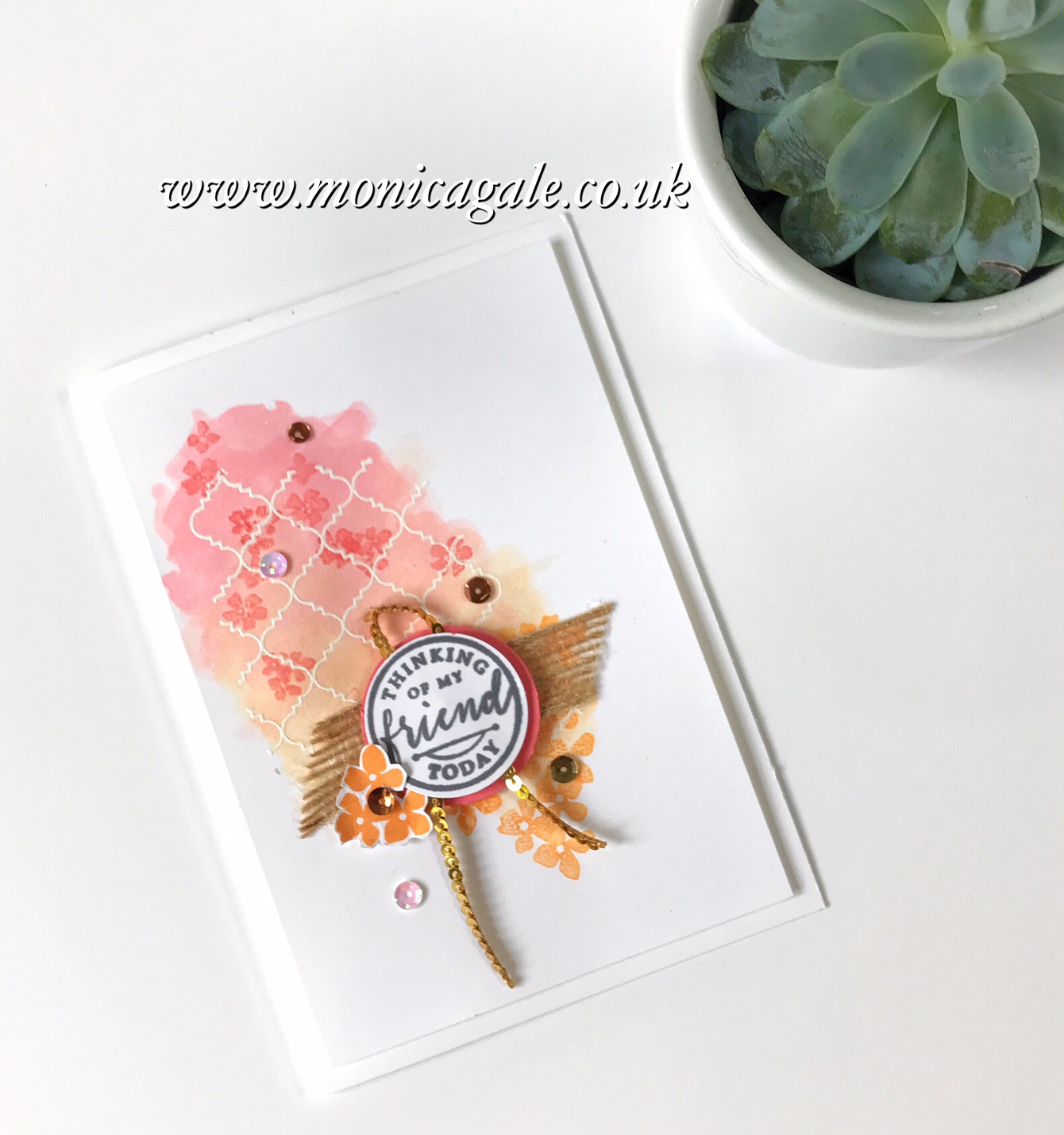 Monica Gale Top STAMPIN'UP! UK Demonstrator Hello There Friend