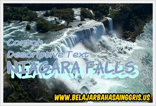 Contoh Descriptive Text Singkat : Niagara Falls + Terjemahan | Pintar Bahasa