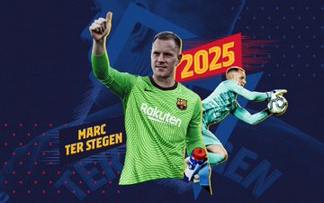 Oficial: El FC Barcelona renueva hasta 2025 a Ter Stegen