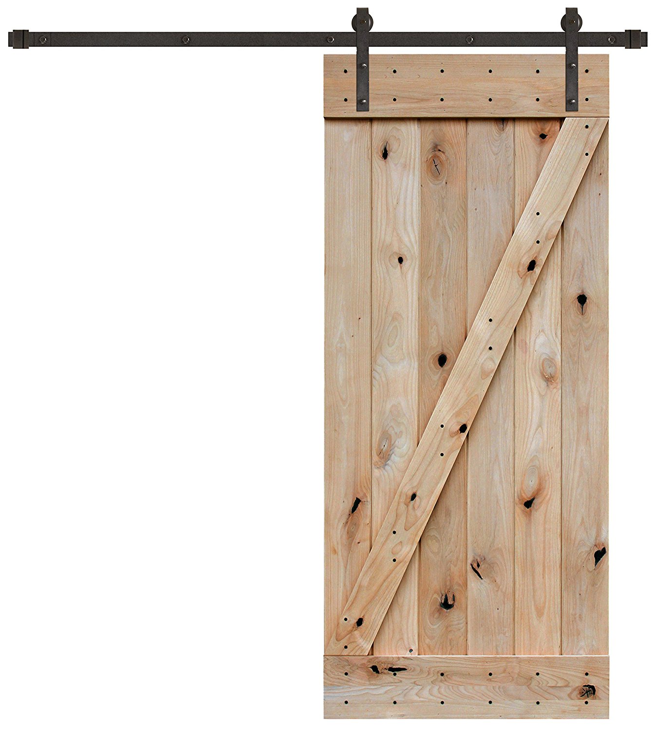 Knotty Alder Barn Door #alder #barndoor