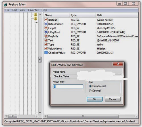 [Solved] Can’t showing option to show hidden file in computer windows 7 ...