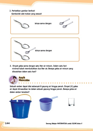 Kunci Jawaban Buku Senang Belajar Matematika Kelas 5 Kurikulum 2013 Revisi 2018 Halaman 144 146 147 Kunci Soal Matematika