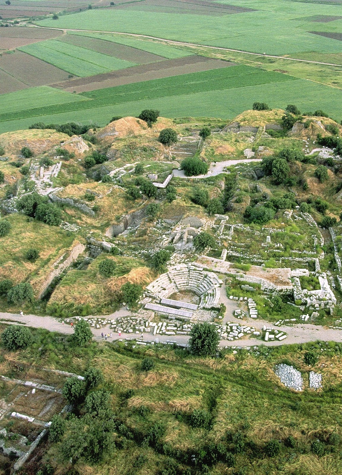 O Cavalo De Troia Localiza-se Na Turquia De Canakkale Imagem de