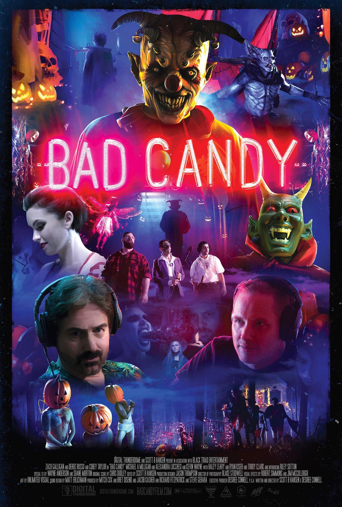 The Horrors of Halloween BAD CANDY (2021) Artwork, Prints, Tshirts