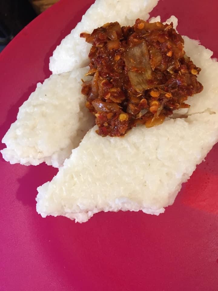 Kiribath in rice cooker