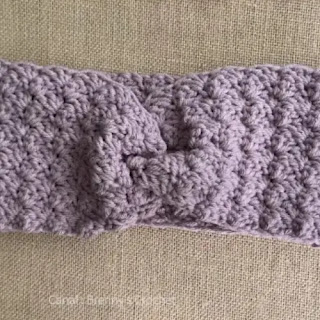 Cintillo Diadema a Crochet