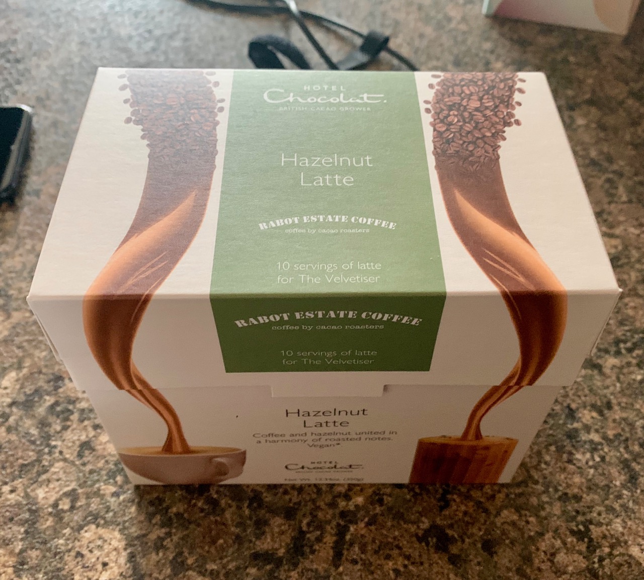 FOODSTUFF FINDS Hazelnut Latte and Velvetiser (Hotel Chocolat) By Cinabar