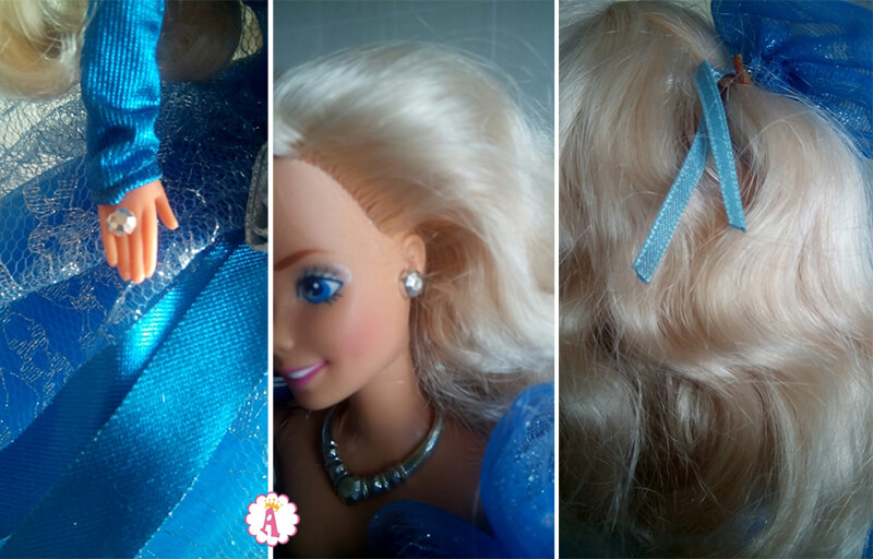Украшения коллекционной куклы Royal Romance Barbie 1992 Украшения коллекционной куклы Royal Romance Barbie 1992
