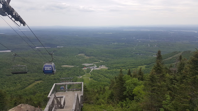 Vue à partir du Belvedère Mont Mégantic
