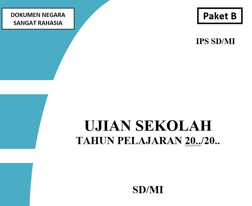 Soal Ujian Sekolah Us Ips Kelas Vi Sd Sang Pendidik