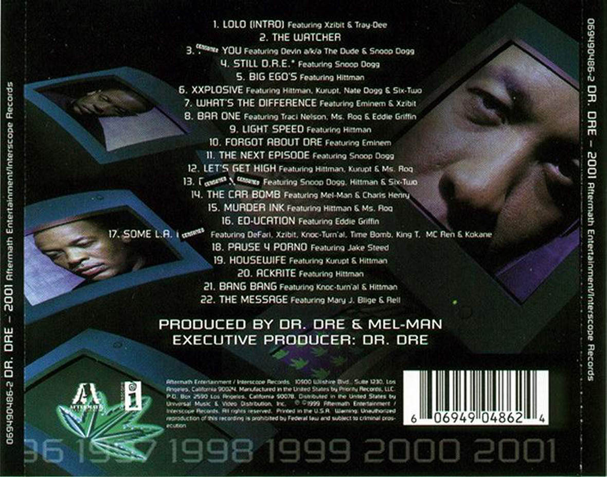 Dr. Dre - The Watcher, DJ DUKE