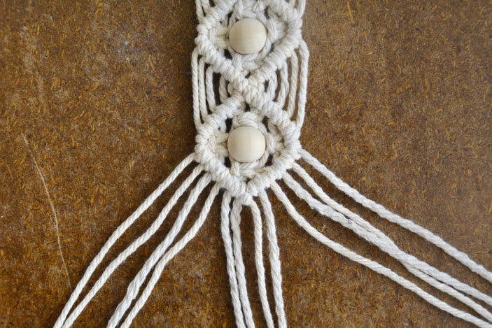 macramé yoga mat starp