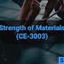 Strength of materials (CE-3003)