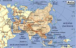 MAPAS DE: RUSIA, Asia y Europa