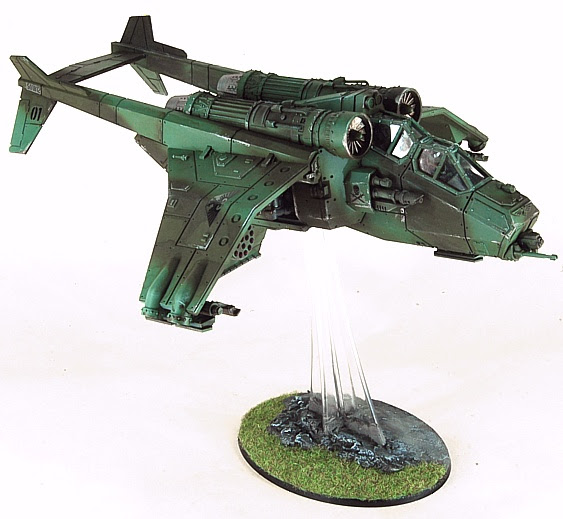 Warren Hudson Modelling: Warhammer 40k Valkyrie