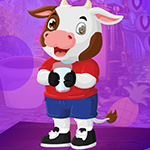 Games4King - G4K Comely Cow Escape Game 