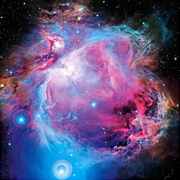 Gorgeous image of the Orion Nebula taken by the CFHT