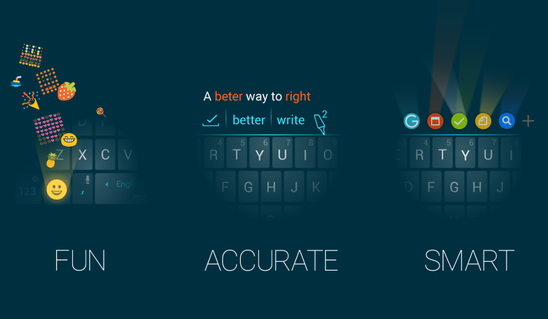 how to use Ginger Keyboard Emoji, GIFs, Themes & Games apps in