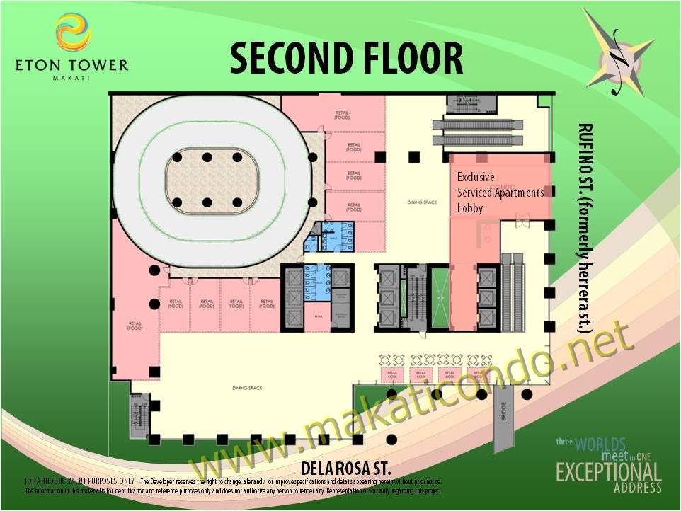 Eton Tower Makati Floor plan