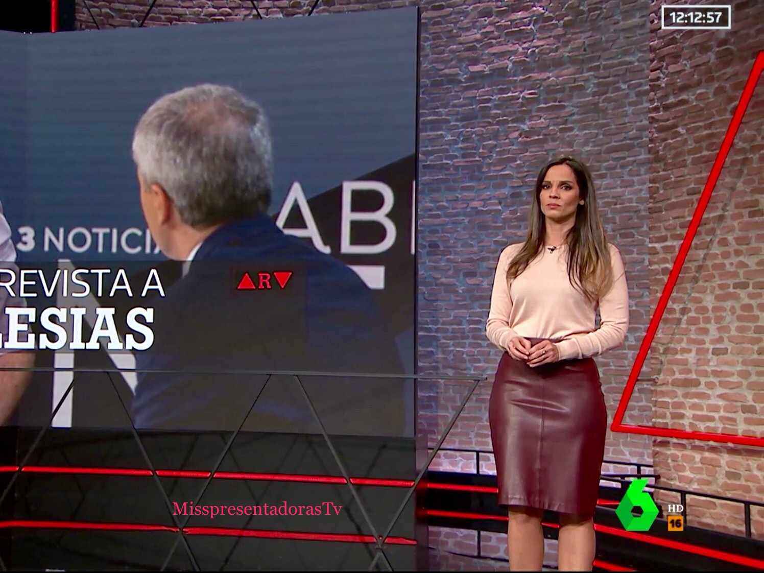 Miss Presentadoras TV Ana Cuesta. ARV La Sexta (15/1/20)