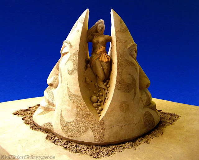 Amazing Sand Sculptures Art Images By Joo Heng Tan
