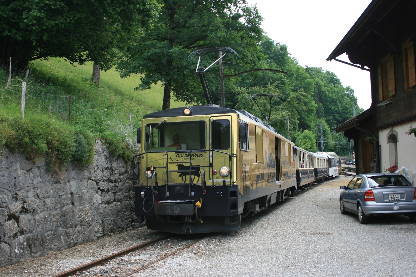 My Swiss Rail Pictures The Chocolate Train