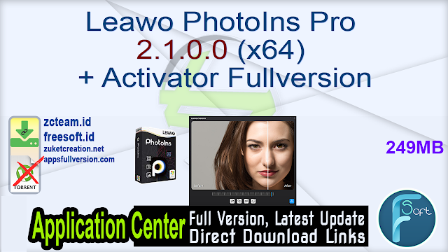 Leawo PhotoIns Pro 2.1.0.0 (x64) + Activator Fullversion